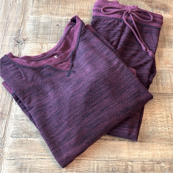 Felina Jogger Pajama Set. Women's Sz-M 8/10 EUC - Picture 2 of 10